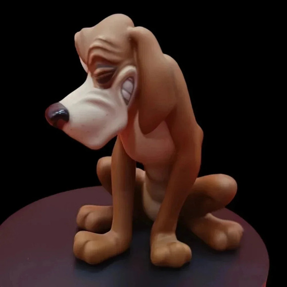 Wdcc cinderella bruno dog just learn to like cats - Picture 2 of 9